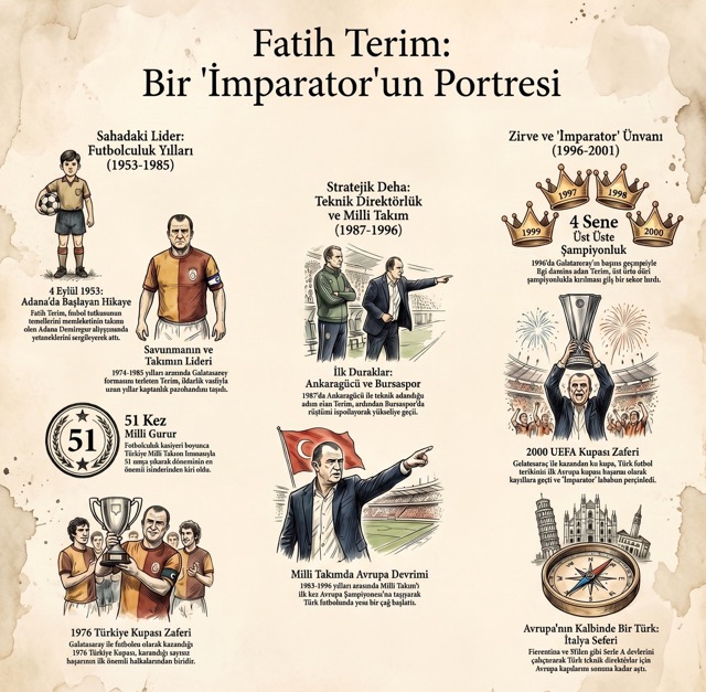 Fatih Terim (Türkiye) Hayatı ve Başarıları