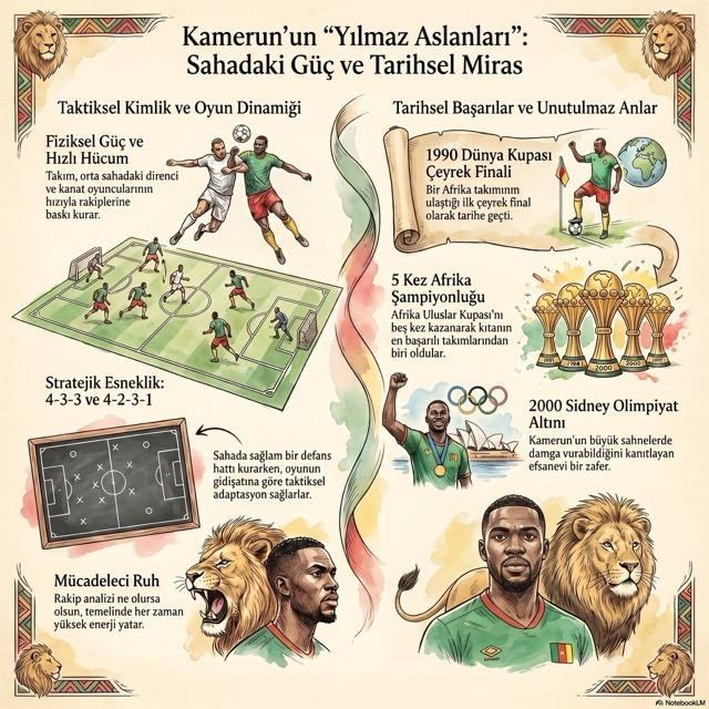 Kamerun Milli Takımı Oyun Tarzı ve Başarıları