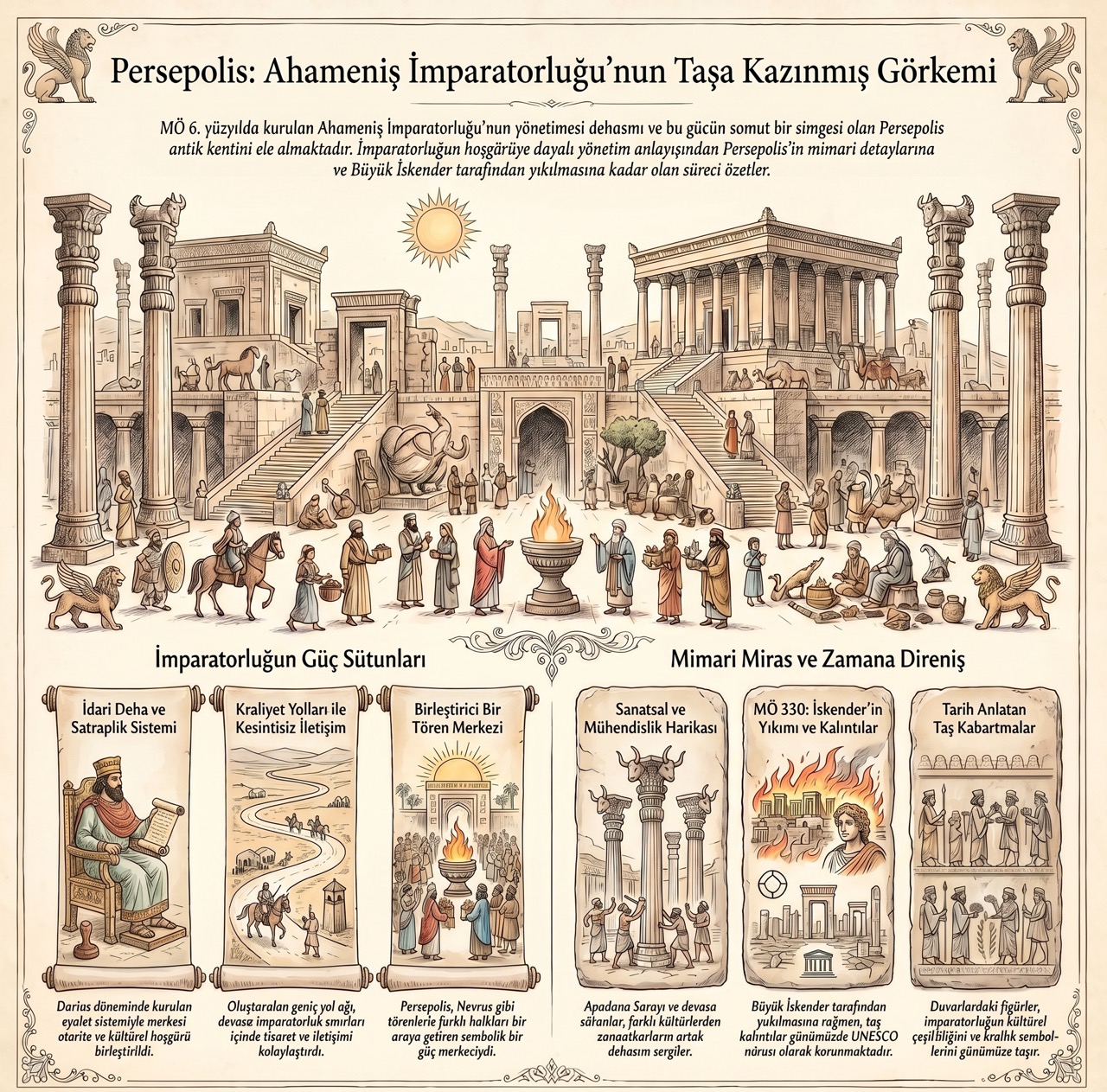 Persepolis (İran) Tarihi ve Başarıları